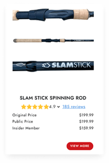 Slam Stick Spinning Rod
