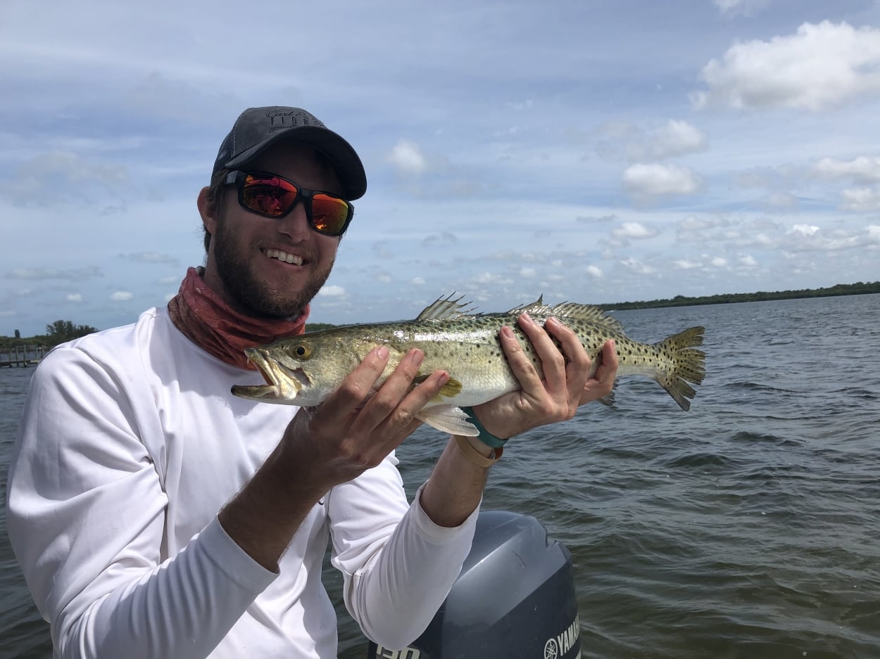 Trout boat catch