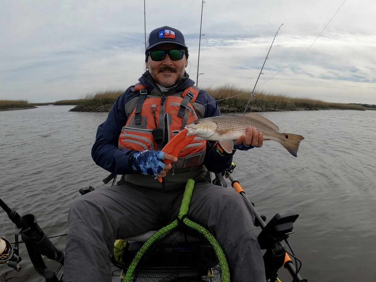Two anglers snook